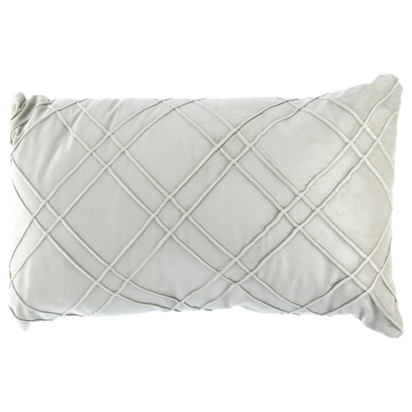 Home Styling Collection Dekorační podlouhlý polštář, 50 x 30 cm šedá