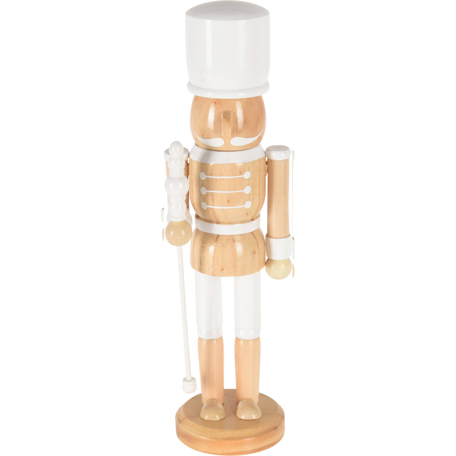 Home Styling Collection Dřevěný louskáček, 25 cm béžová