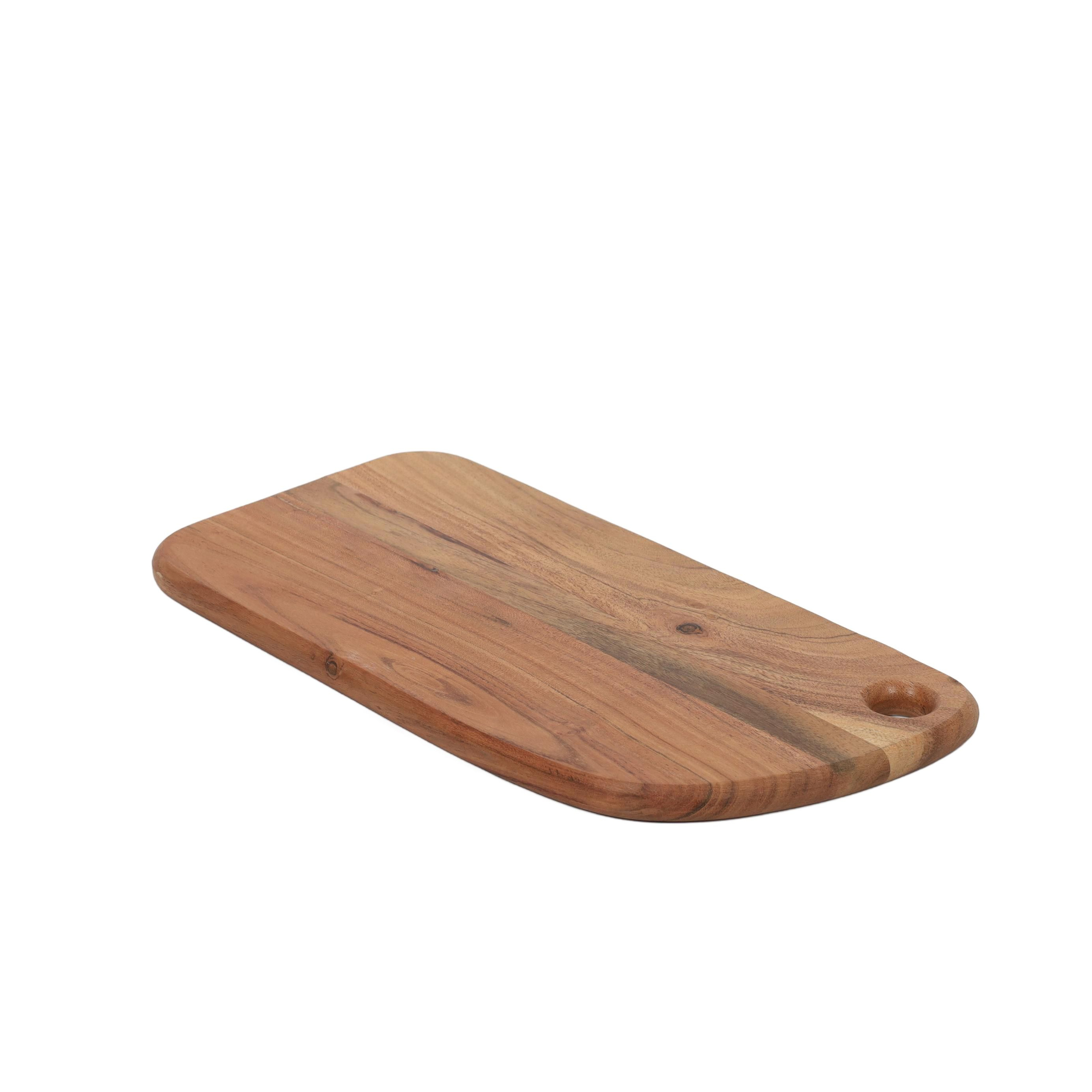 Home Styling Collection Krájecí prkénko, akáciové dřevo, 34 x 17 cm hnědá