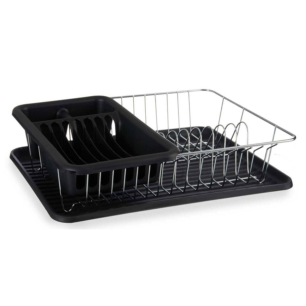 Kinvara Odkapavač na nádobí s odtokem, černý černá