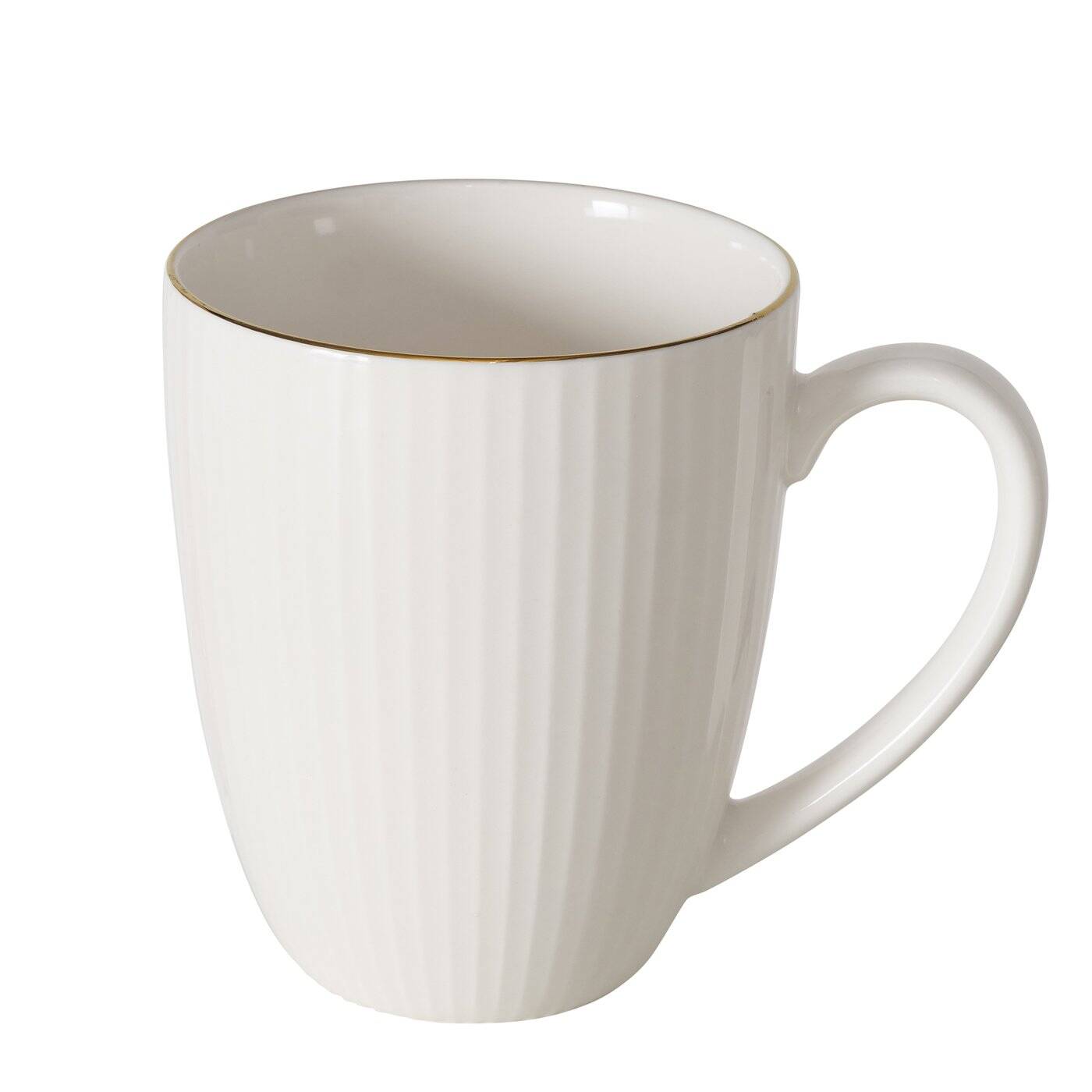 Boltze Home Porcelánový hrnek, bílý, 400 ml bílý