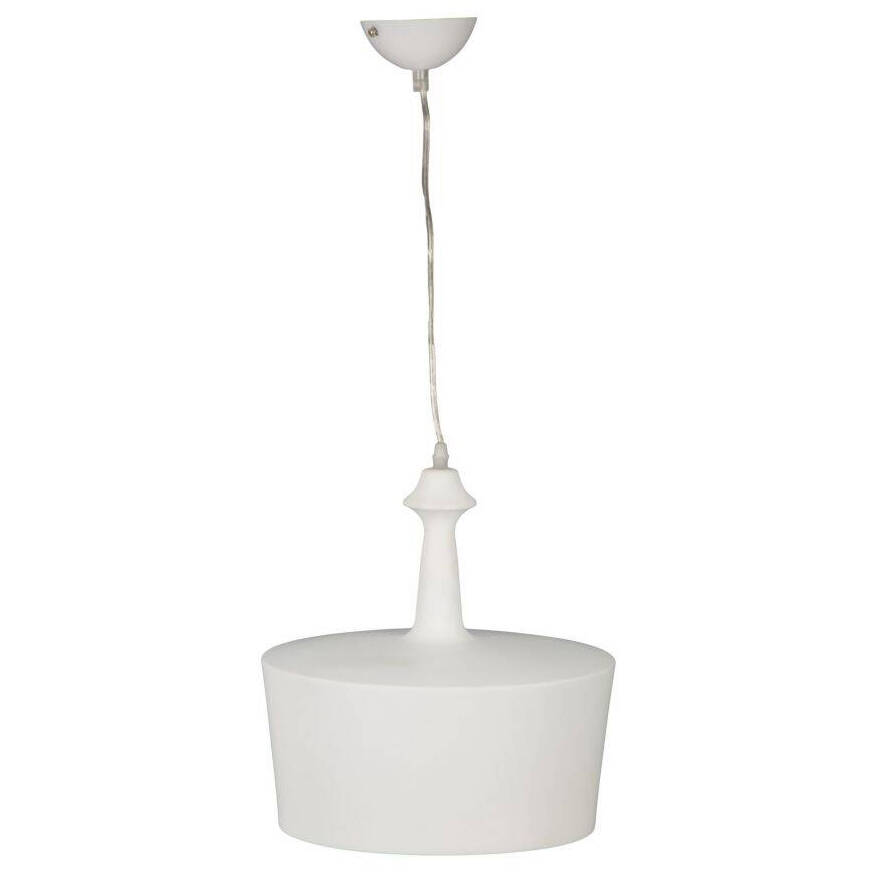 Mauro Ferretti Stropní lampa, závěsná, bílá, Ø 31 cm bílá