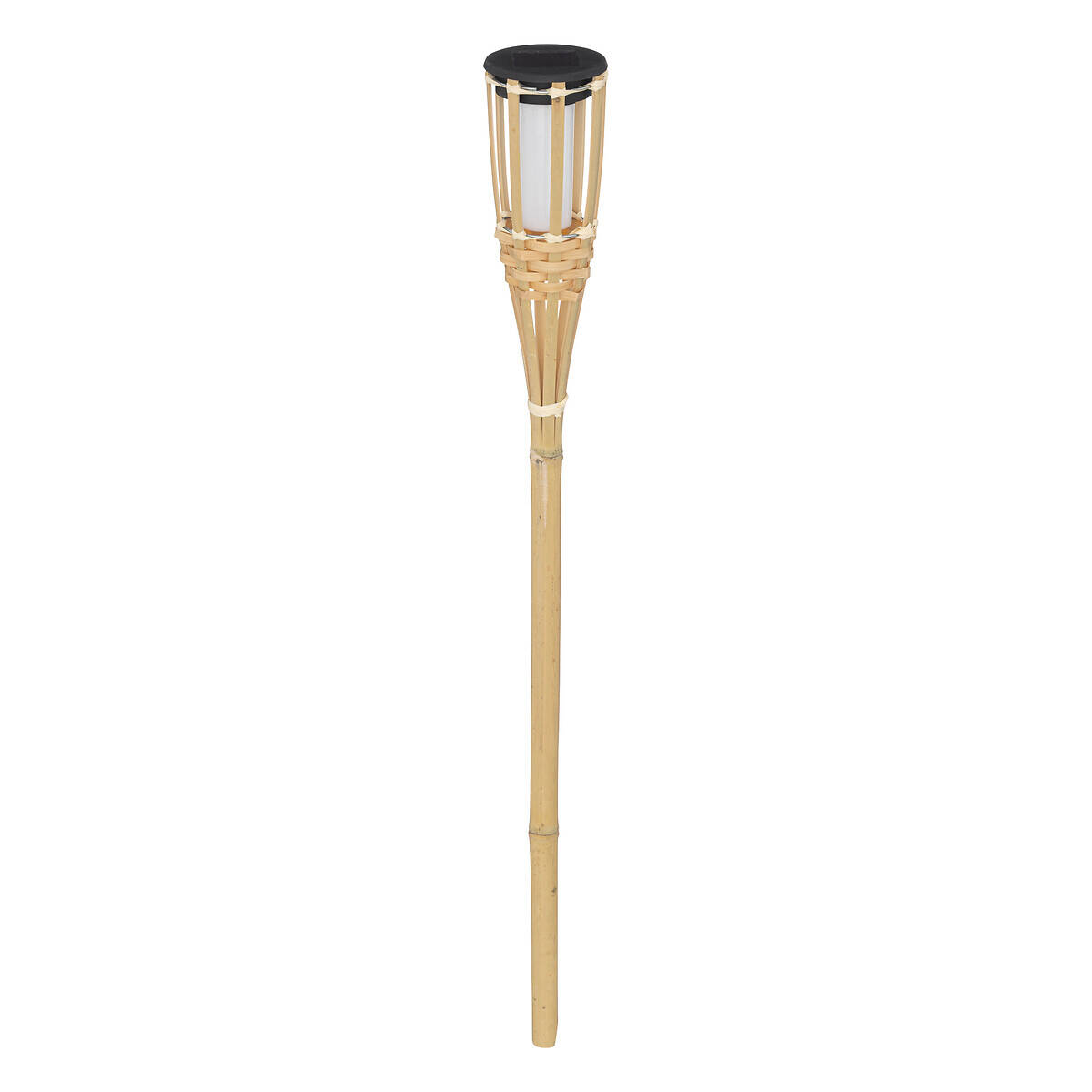 Atmosphera Solární lampa pochodeň MACEO, výš, 70 cm hnědá