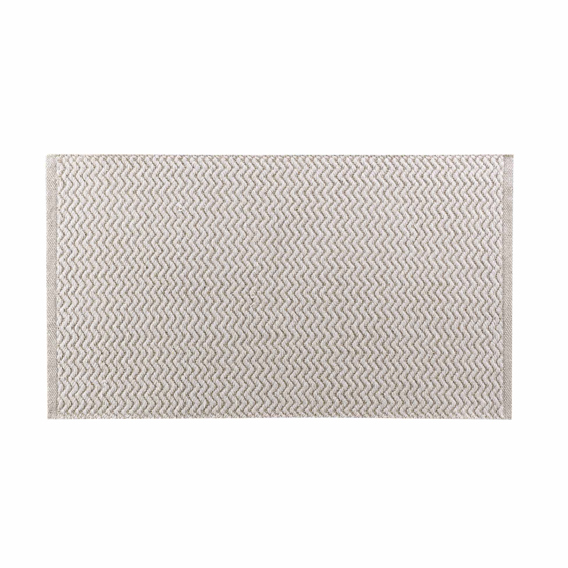 Douceur d'intérieur Bavlněný koberec se vzorem FLAVIO, 50 x 80 cm béžová