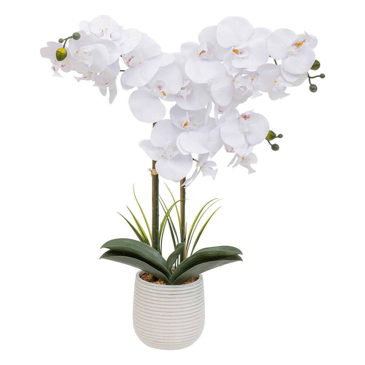 Atmosphera Umělý vstavač v květináči RIVA, 60 cm vícebarevná