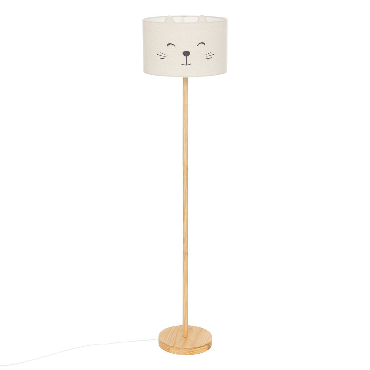 Atmosphera for kids Stojací lampa do dětského pokoje, CAT, 154 cm hnědá