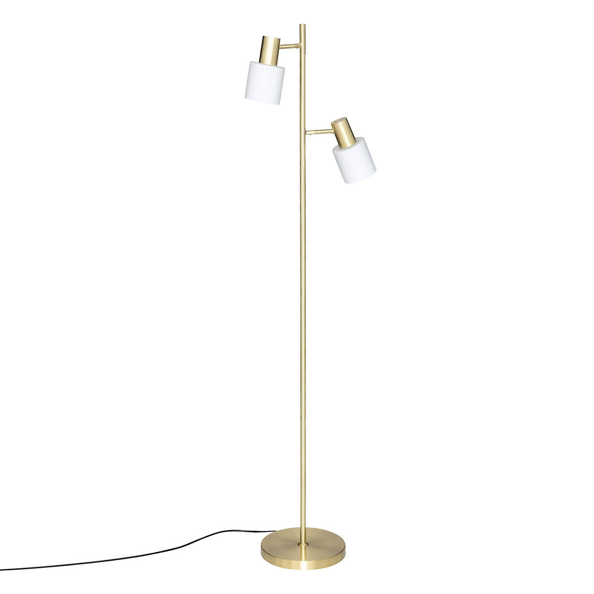 Atmosphera Stojací lampa TAIS, kovová, 143 cm zlatá