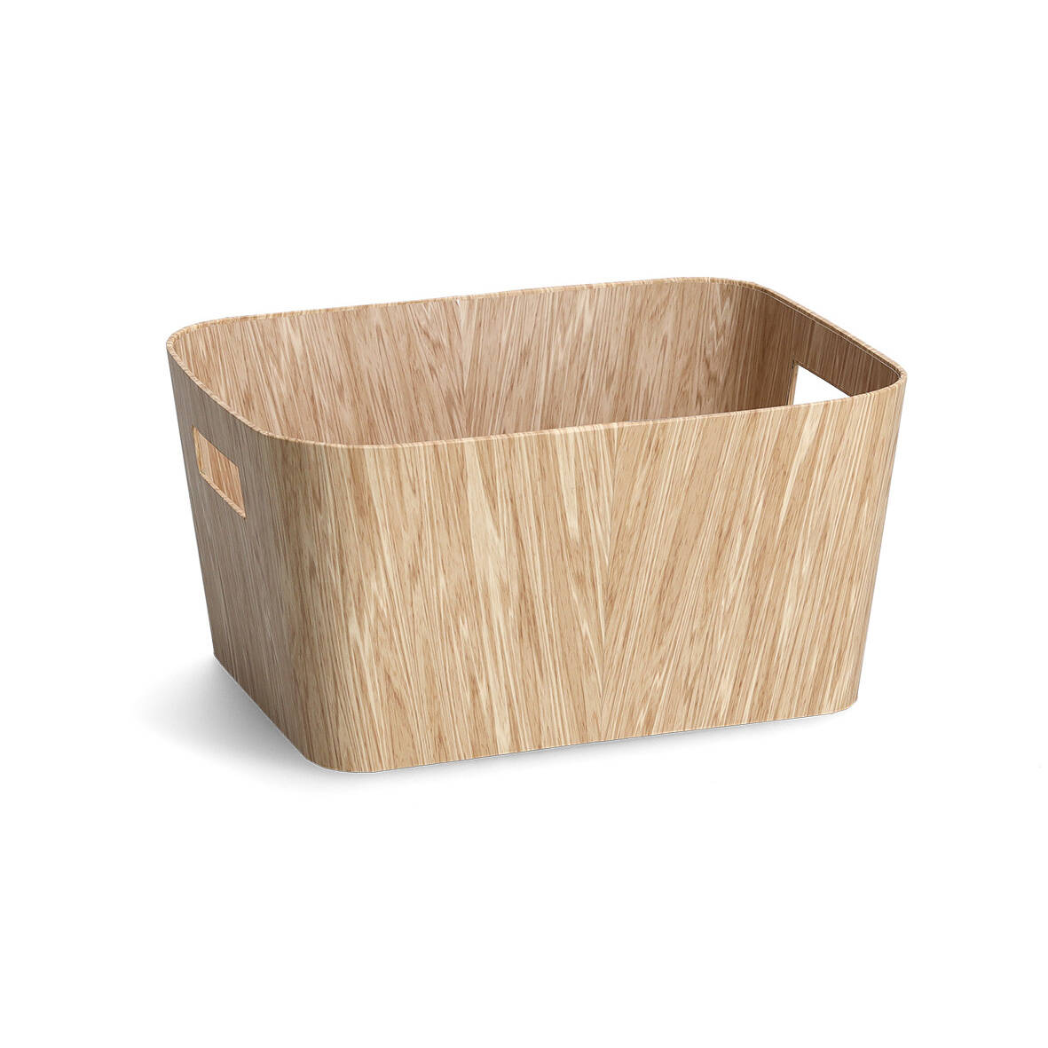 Zeller Trvanlivá úložná krabice WOOD, 30,5 x 23 x 15 cm hnědá