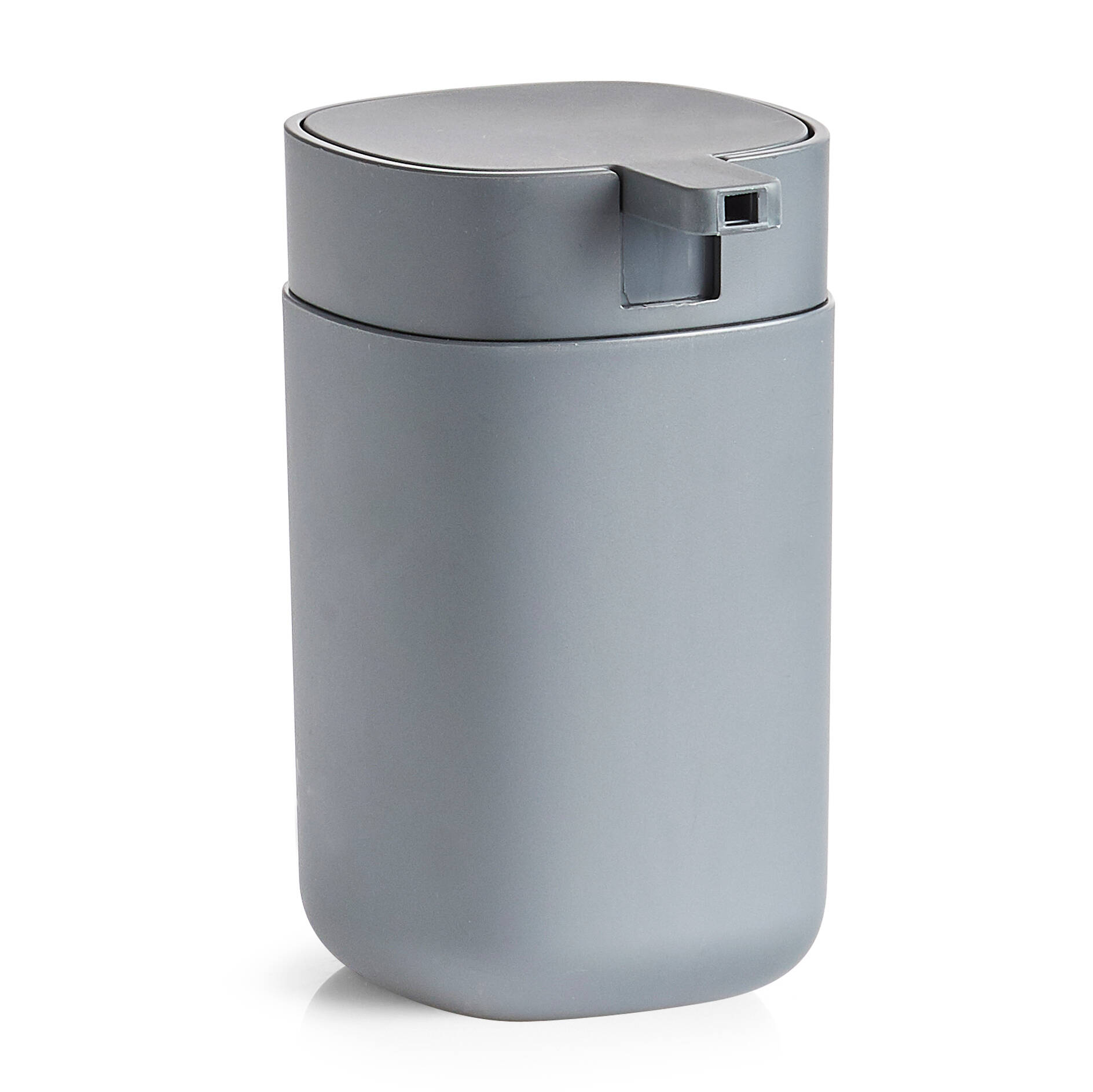 Zeller Plastový dávkovač mýdla, 7,3 x 9,4 x 12,2 cm šedá