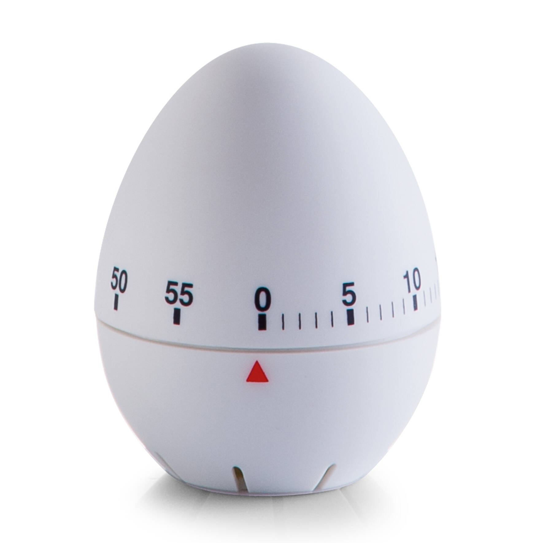 Zeller Kuchyňská minutka ve tvaru vejce, Ø 6 cm, bílá bílá