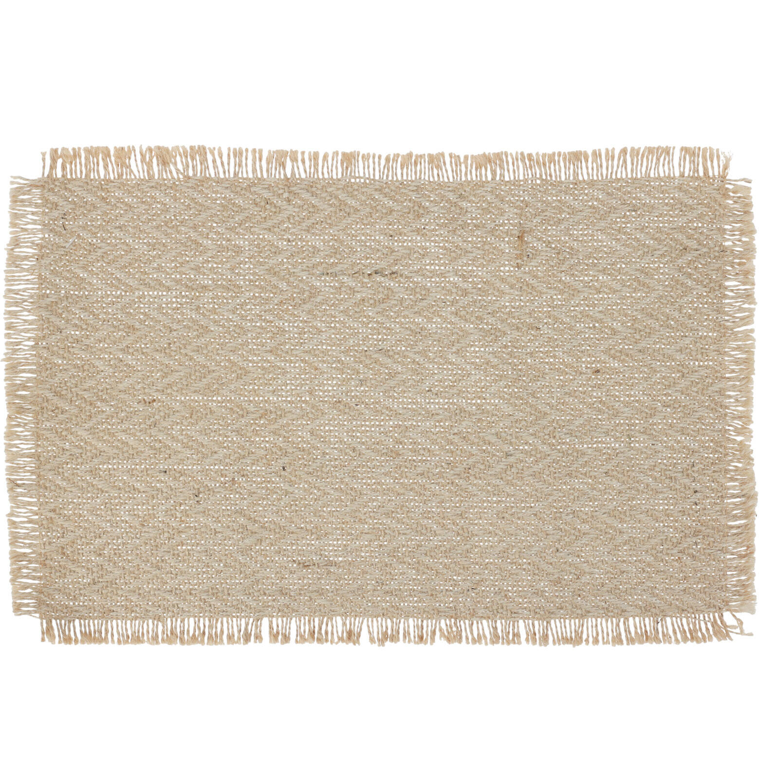 Home Styling Collection Podložka pod talíř, jutová, 45 x 30 cm béžová