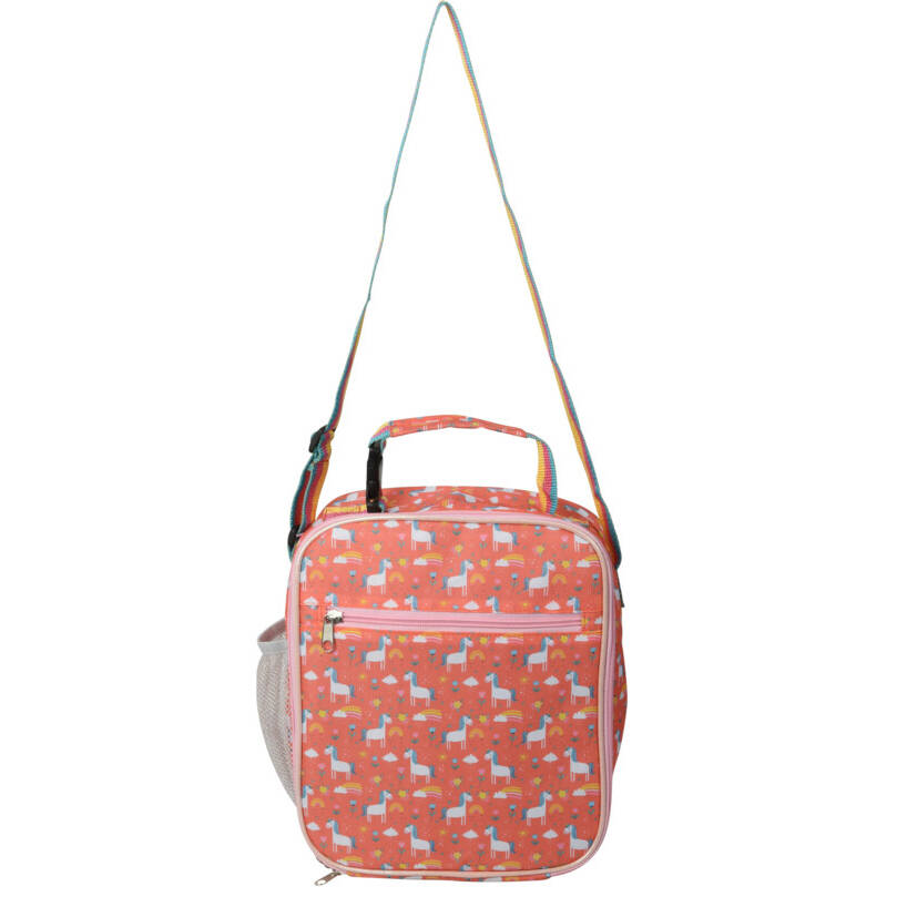 Home Styling Collection Izolační taška pro děti, regulační pás, 22 x 26 cm, růžová růžová