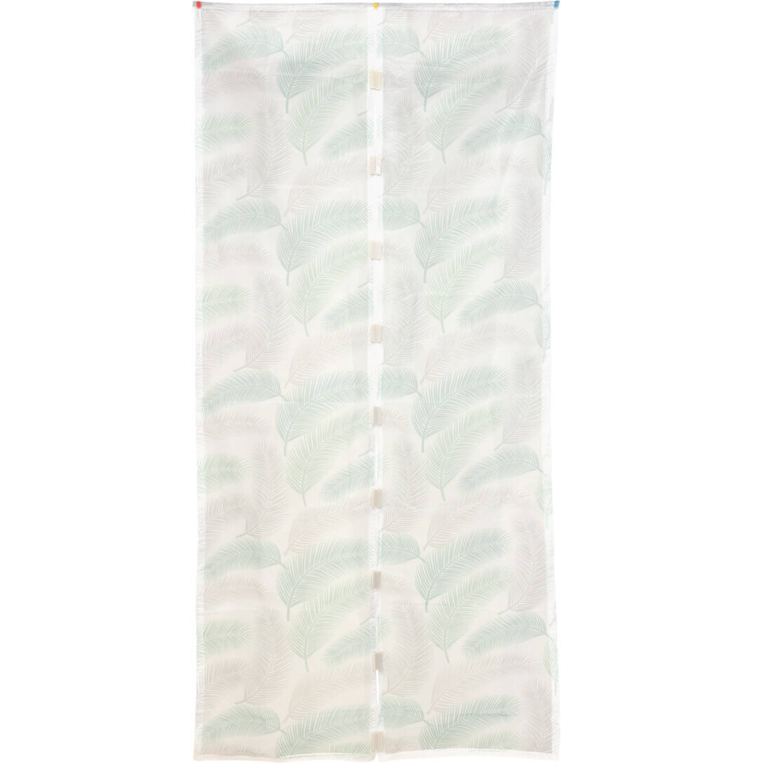 ProGarden Moskytiéra na balkonové dvěře, 220 x 50 cm, listi, 2 ks vícebarevná