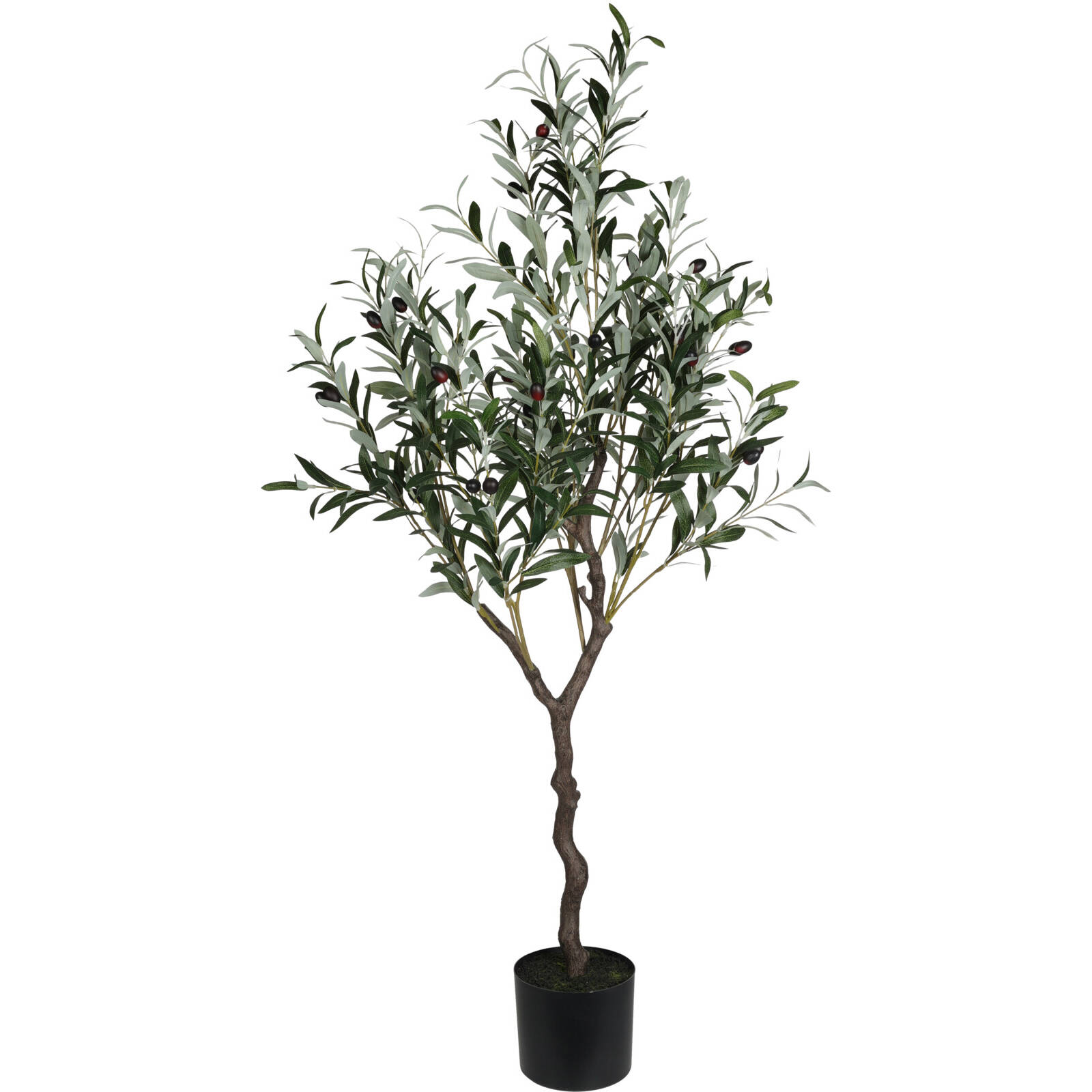 Botanical Decoration Umělý Olivovník, 121 cm zelená