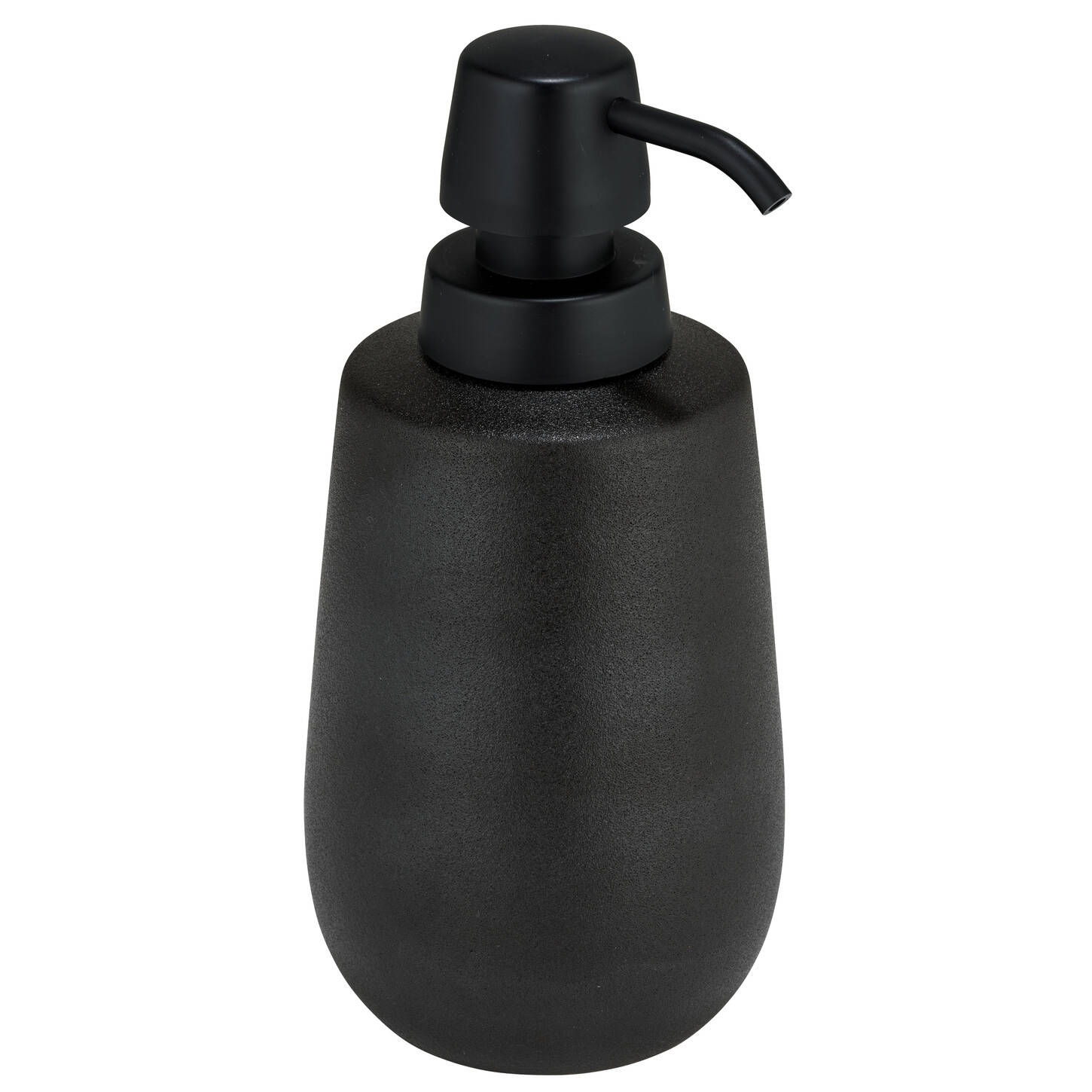 Wenko Keramický dávkovač mýdla NERNO, ? 8 cm, 490 ml černá