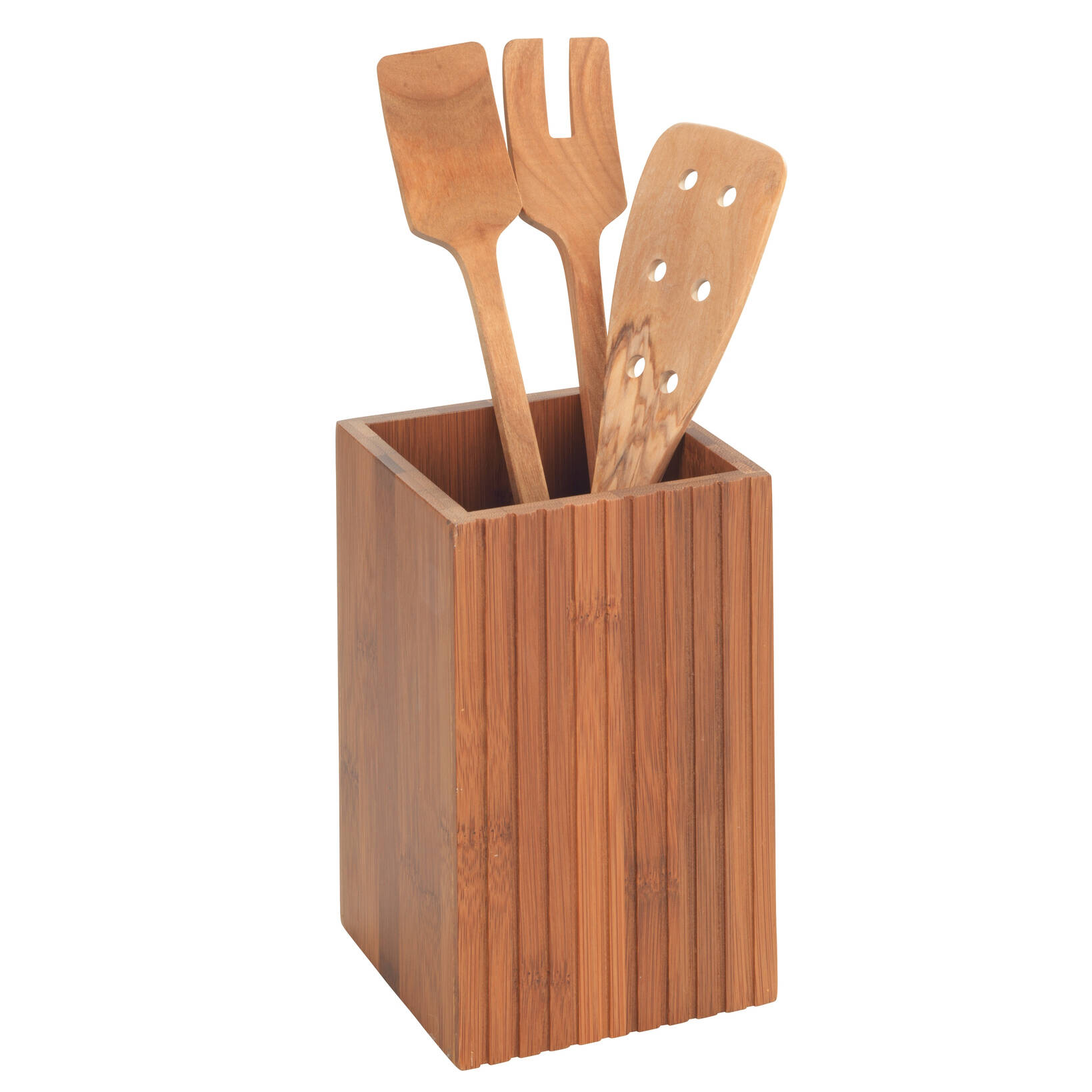 Wenko Bambusový stojan na kuchyňské příbory MERA hnědá