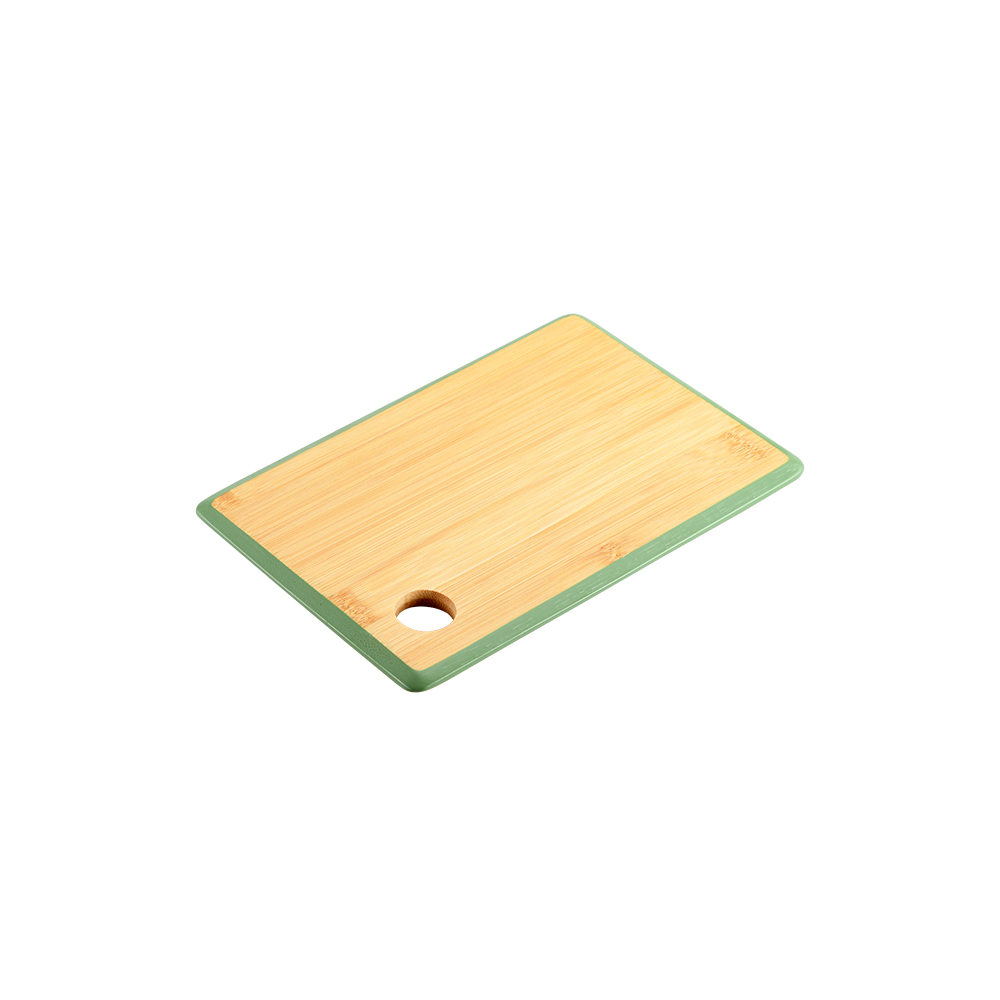 Kesper Bambusové krájecí prkénko s držákem, zelené béžová