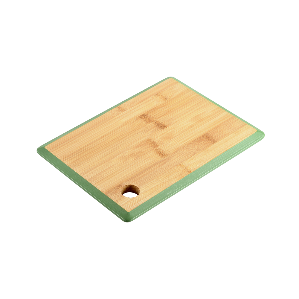 Kesper Bambusové krájecí prkénko s držákem, zelené béžová