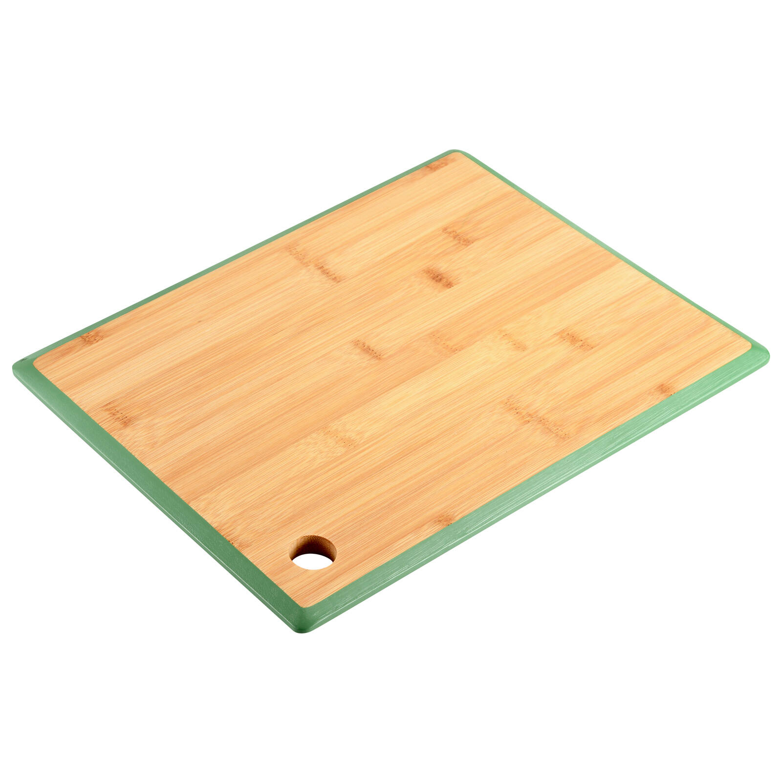 Kesper Bambusové krájecí prkénko s držákem, zelené béžová