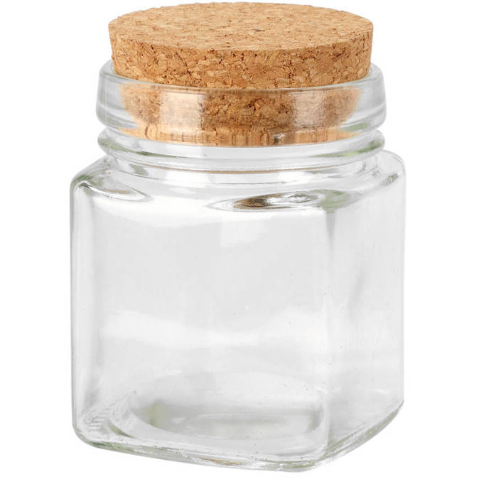 Home Styling Collection Skleněná úložná dóza, 160 ml transparentní