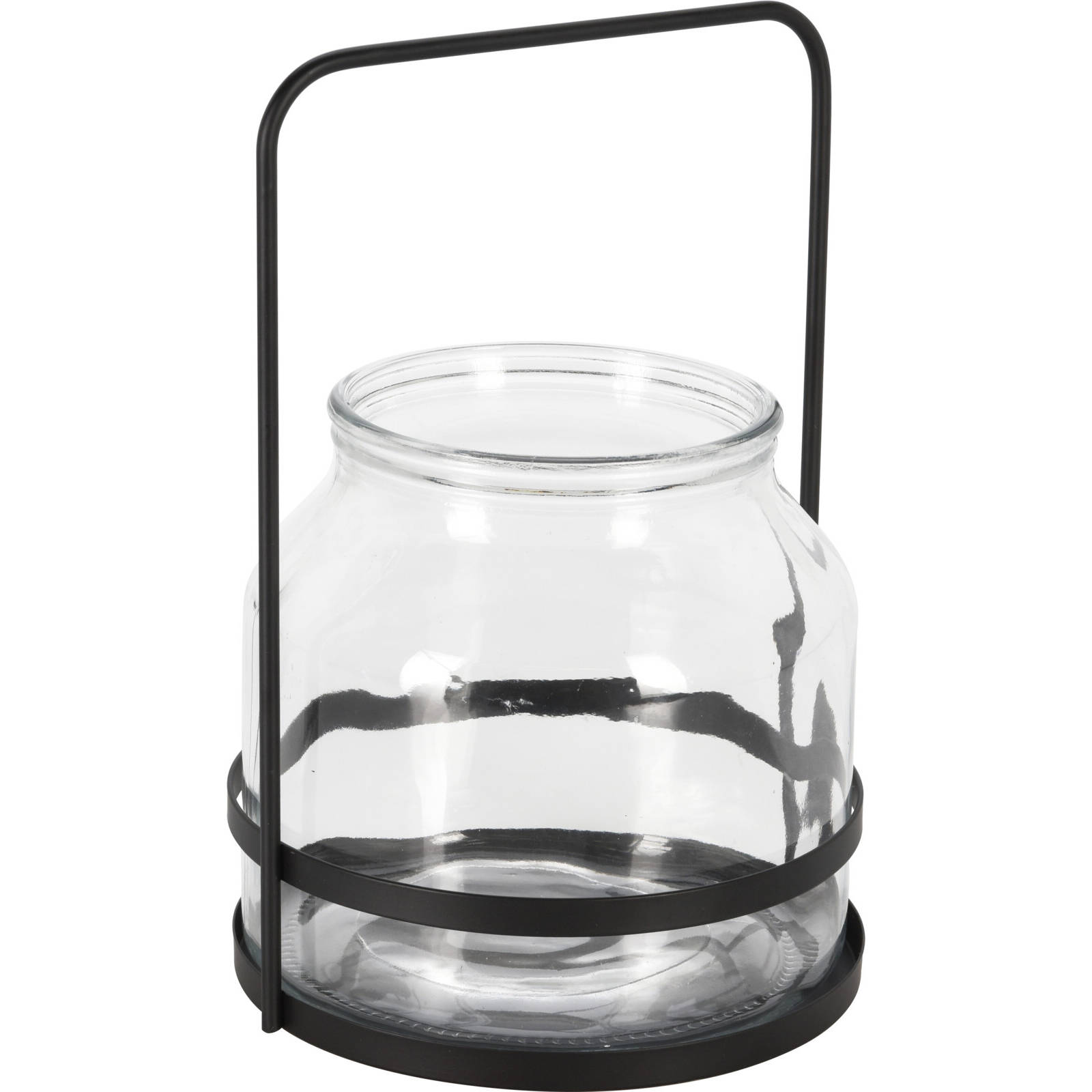 Home Styling Collection Svícen na telight, kovový držák transparentní