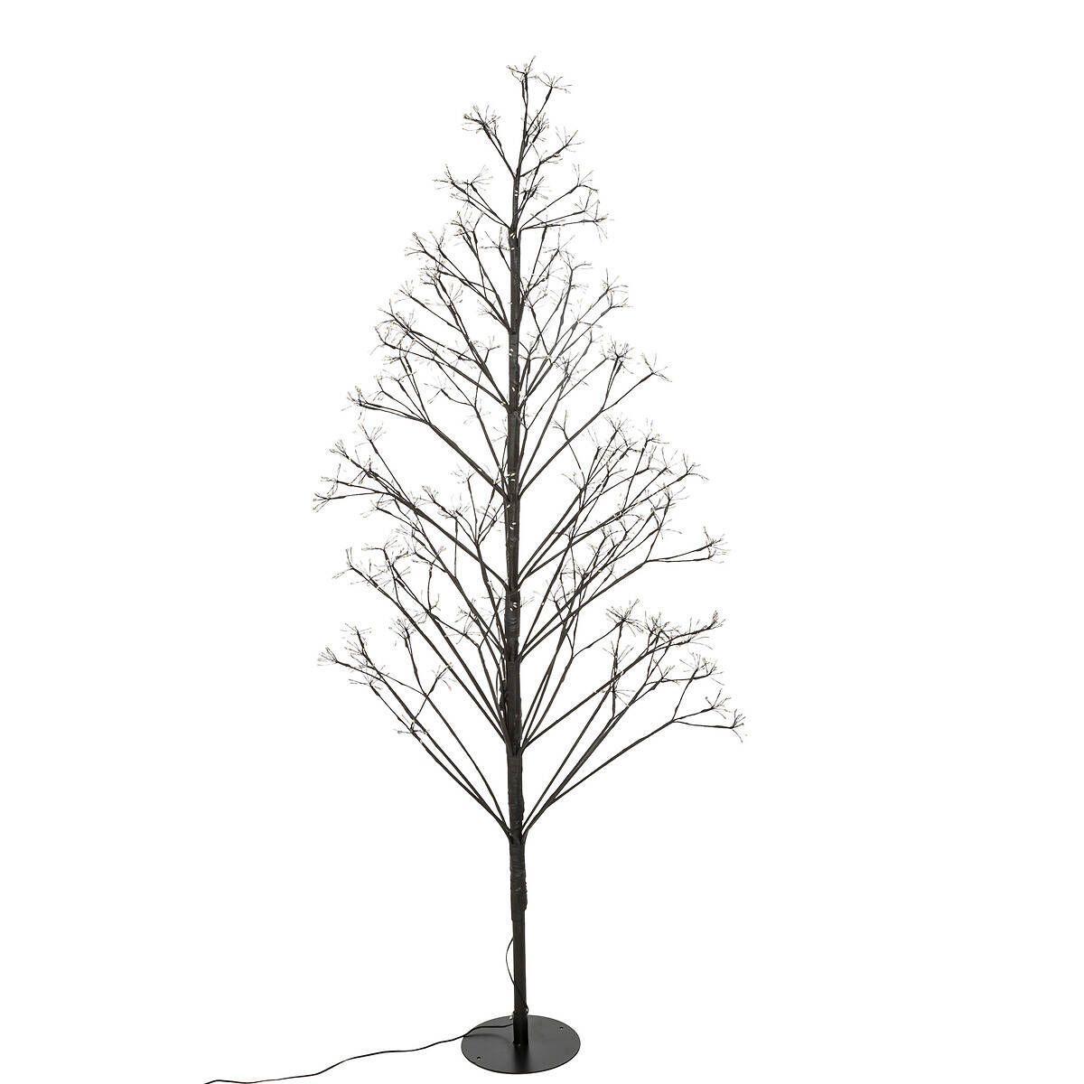 Atmosphera Umělý vánoční stromeček s LED osvětlením, 120 cm zelený