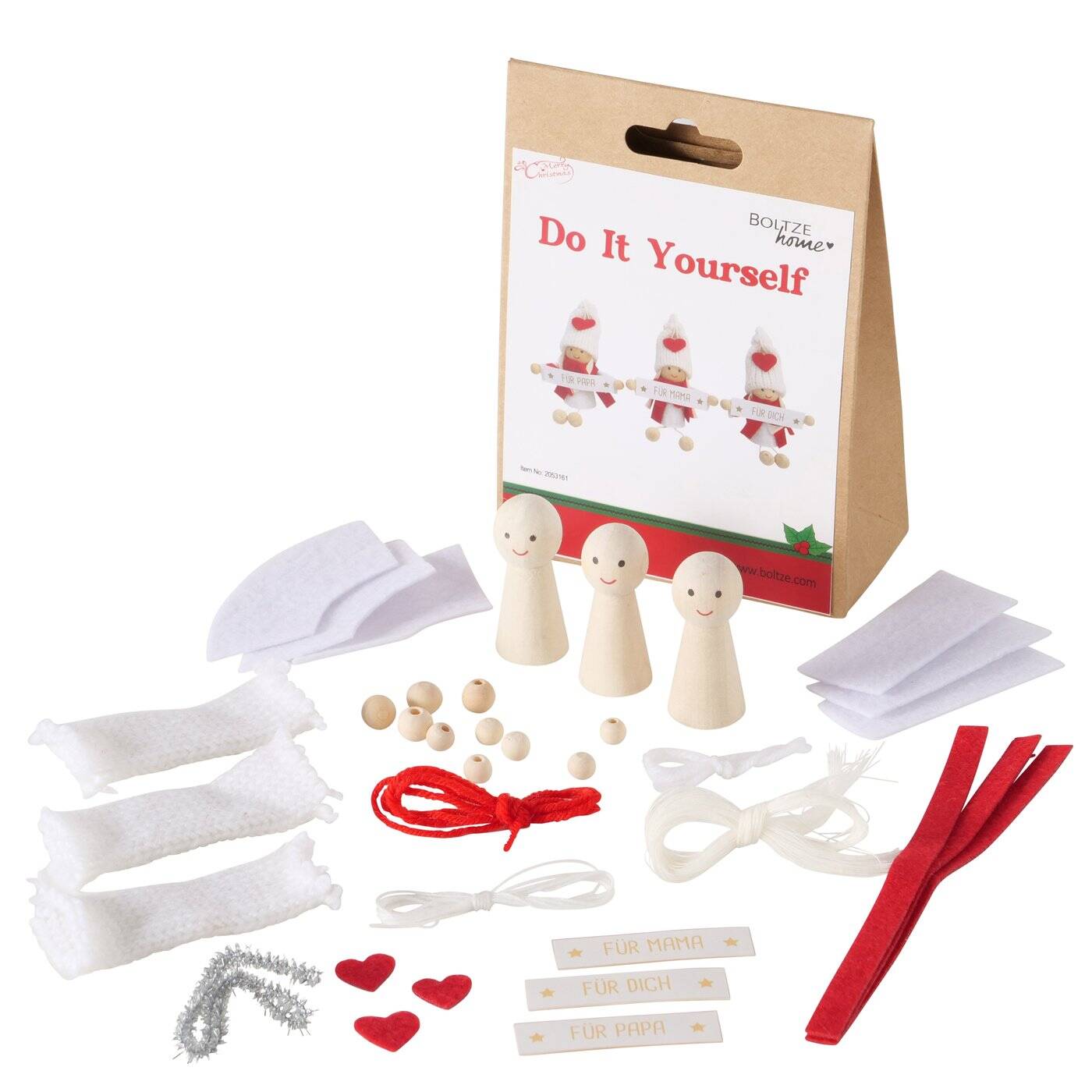 Boltze Home DIY sada pro tvorbu vlastních dekorací, různé vzory vícebarevná