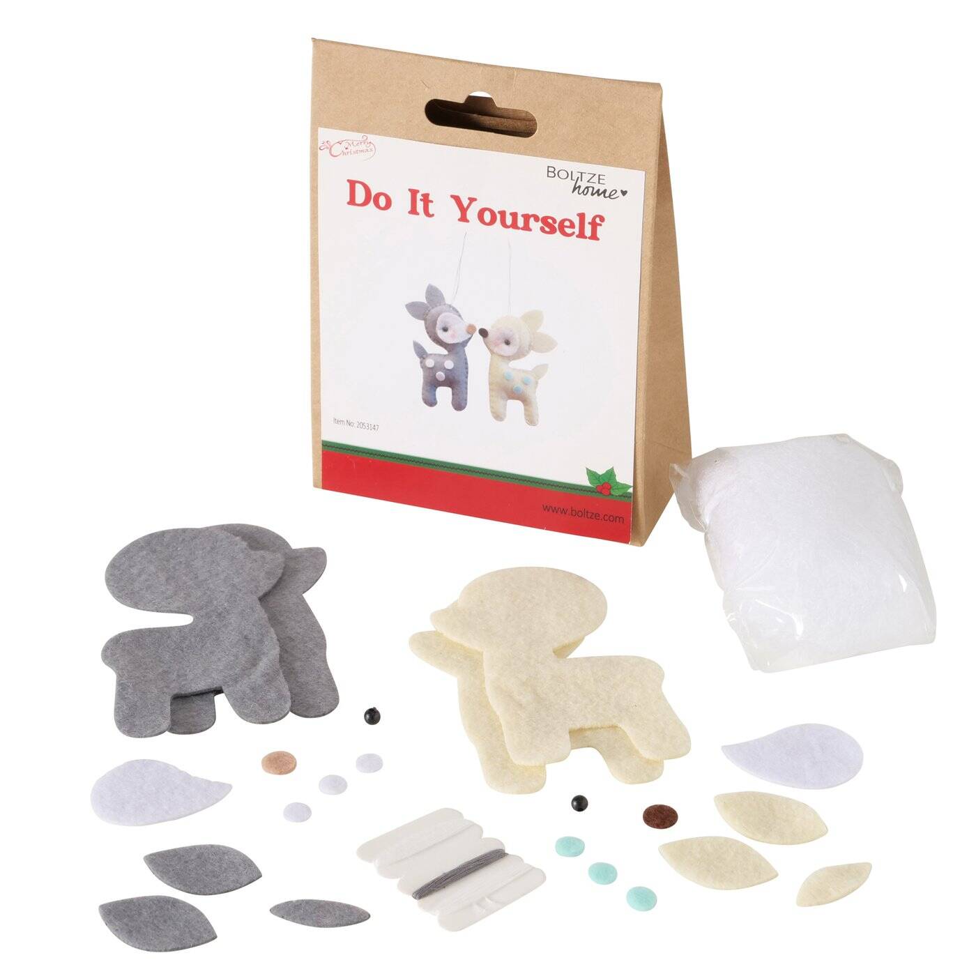 Boltze Home DIY sada pro tvorbu vlastních dekorací, 2 soby vícebarevná