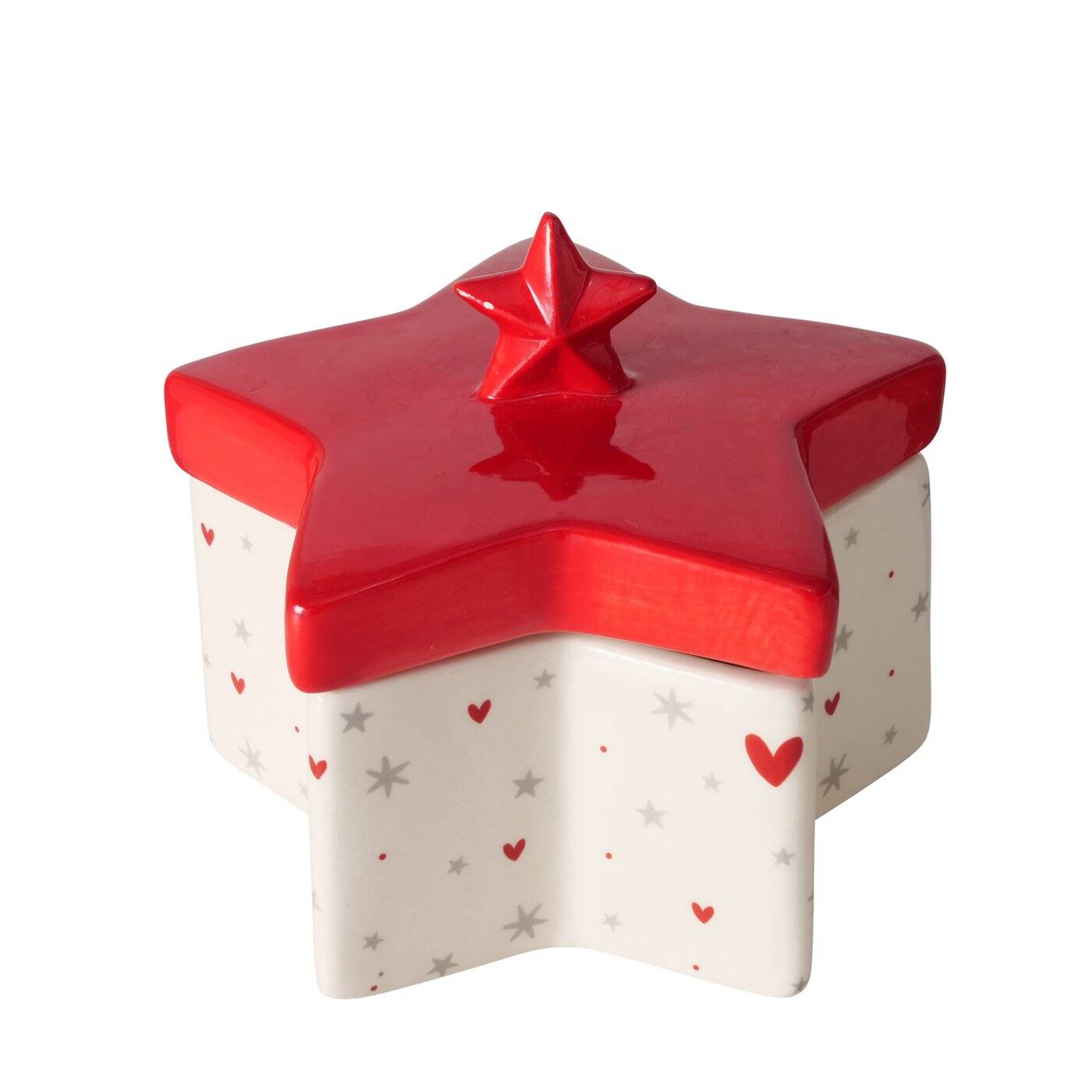 Boltze Home Keramická šperkovnice ANELLA ve tvaru hvězdy vícebarevná