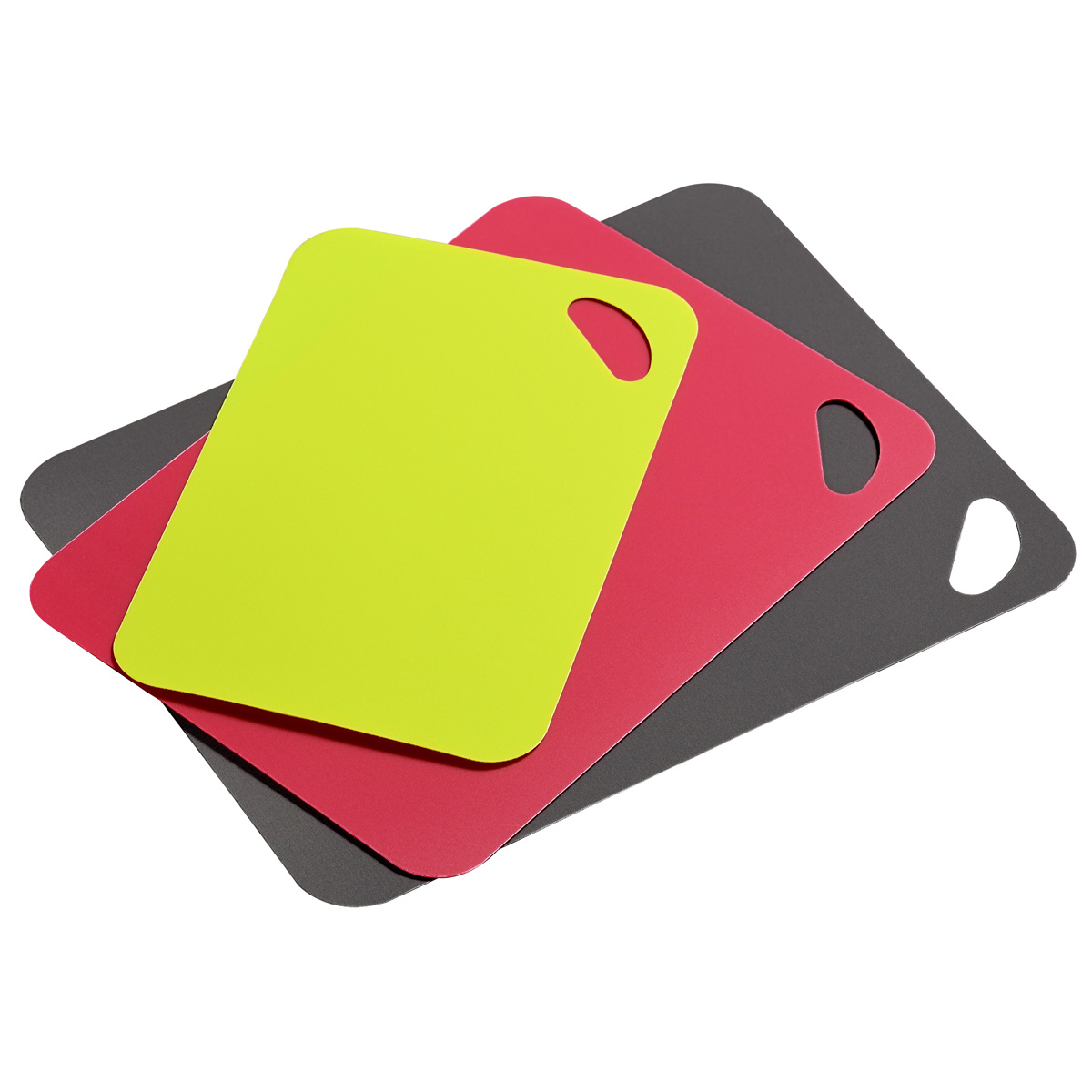 Kesper Plastové krájecí desky, sada 3 různé velikosti vícebarevná