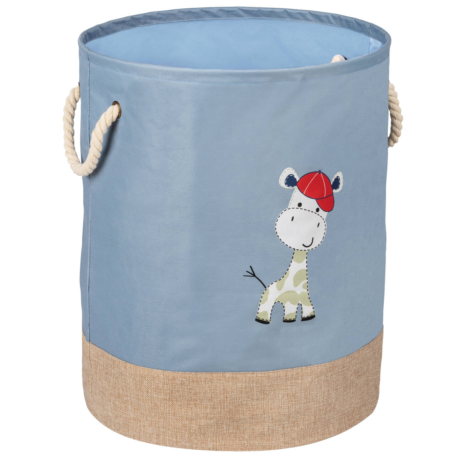 Pytel na hračky se šňůrovými držáky, 63 l, WENKO modrá