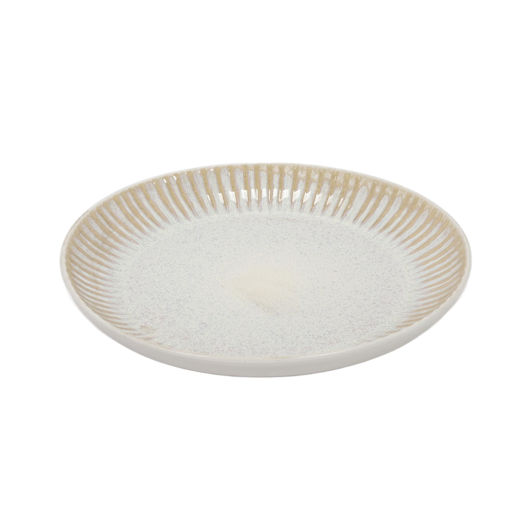 Siaki Obědový talíř ESSENCE, keramický, Ø 25,6 cm šedá
