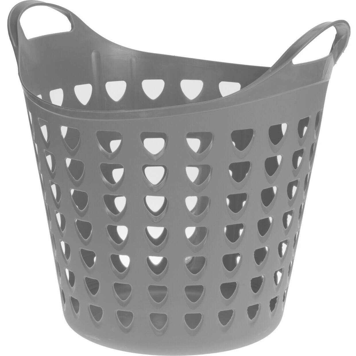 Storagesolutions Elastický koš na prádlo, 26 l šedá