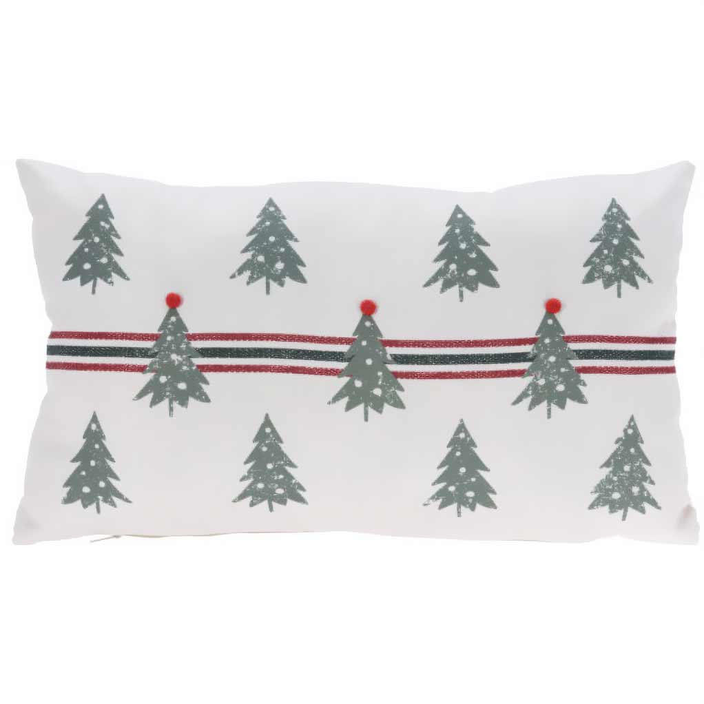 Home Styling Collection Dekorační vánoční polštář, 30 x 50 cm vícebarevná