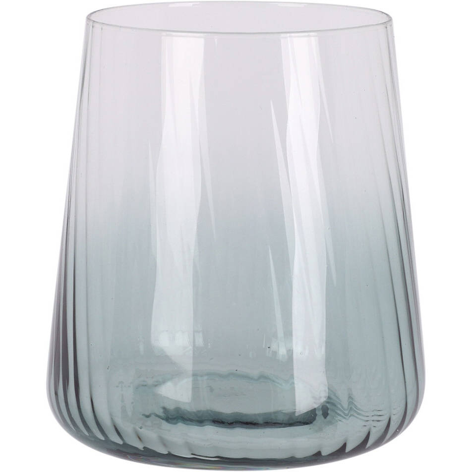 EH Excellent Houseware Sklenice s ombre efektem, 380 ml zelená