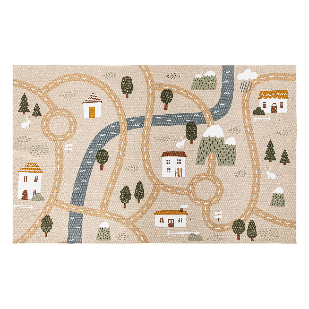Atmosphera for kids Koberec Ulice ROADMAP, 100 x 150 cm vícebarevná
