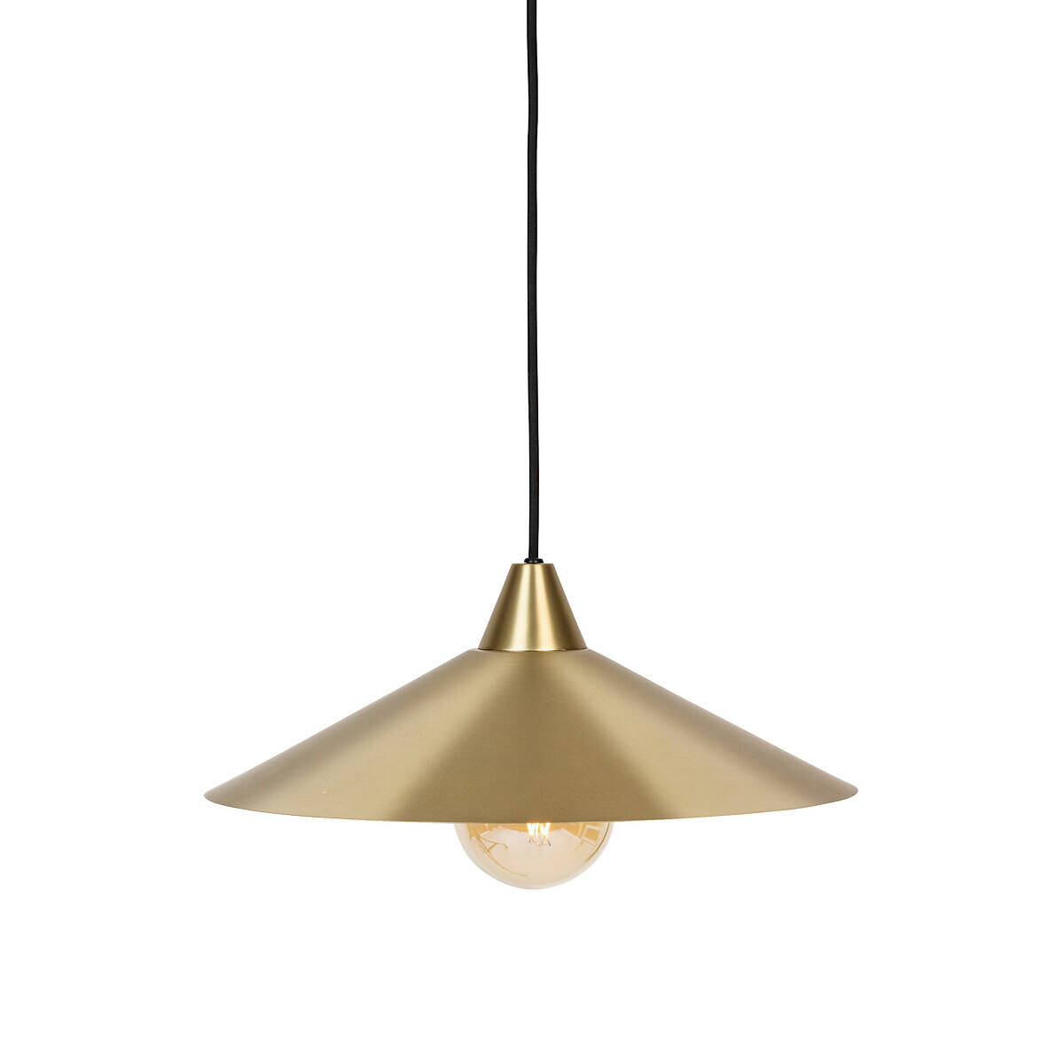 Atmosphera Závěsná lampa zlatá ROSIE, Ø 38 cm zlatý
