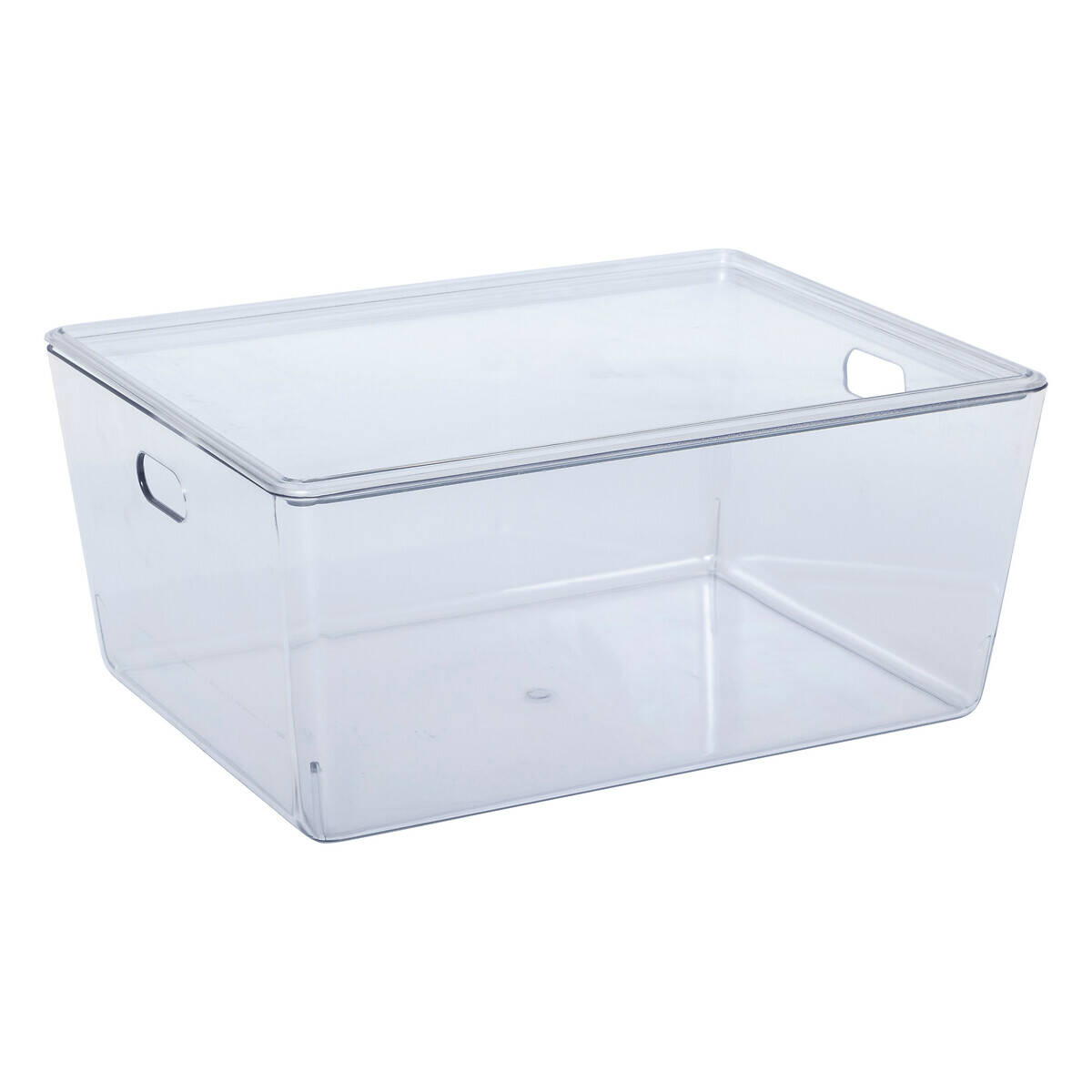 5five Simply Smart Krabice s víkem SELENA, průhledné do skříně, 11 l transparentní