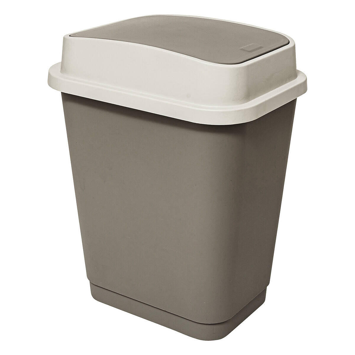 5five Simply Smart Koš na odpadky s výklopným víkem PLASTIC, 25 l šedá