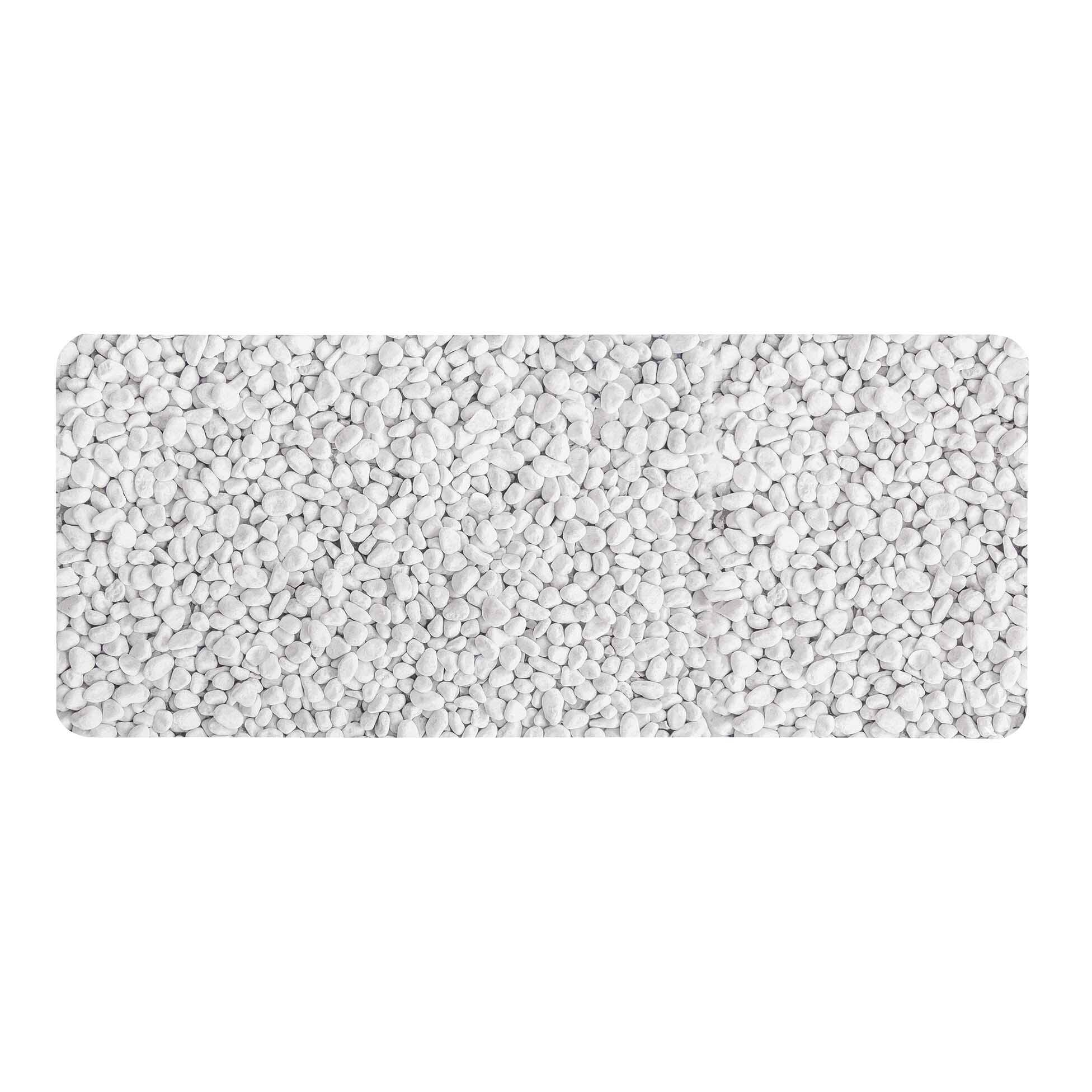 Douceur d'intérieur Podlouhlá koupelnová předložka se vzorem, 50 x 120 cm šedá