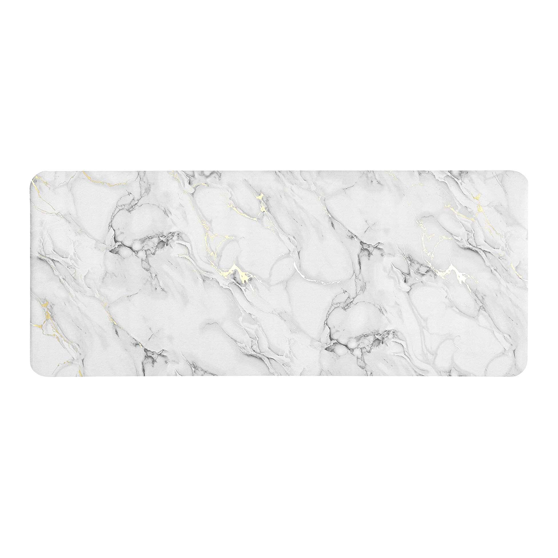 Douceur d'intérieur Podlouhlá koupelnová předložka se vzorem, 50 x 120 cm šedá