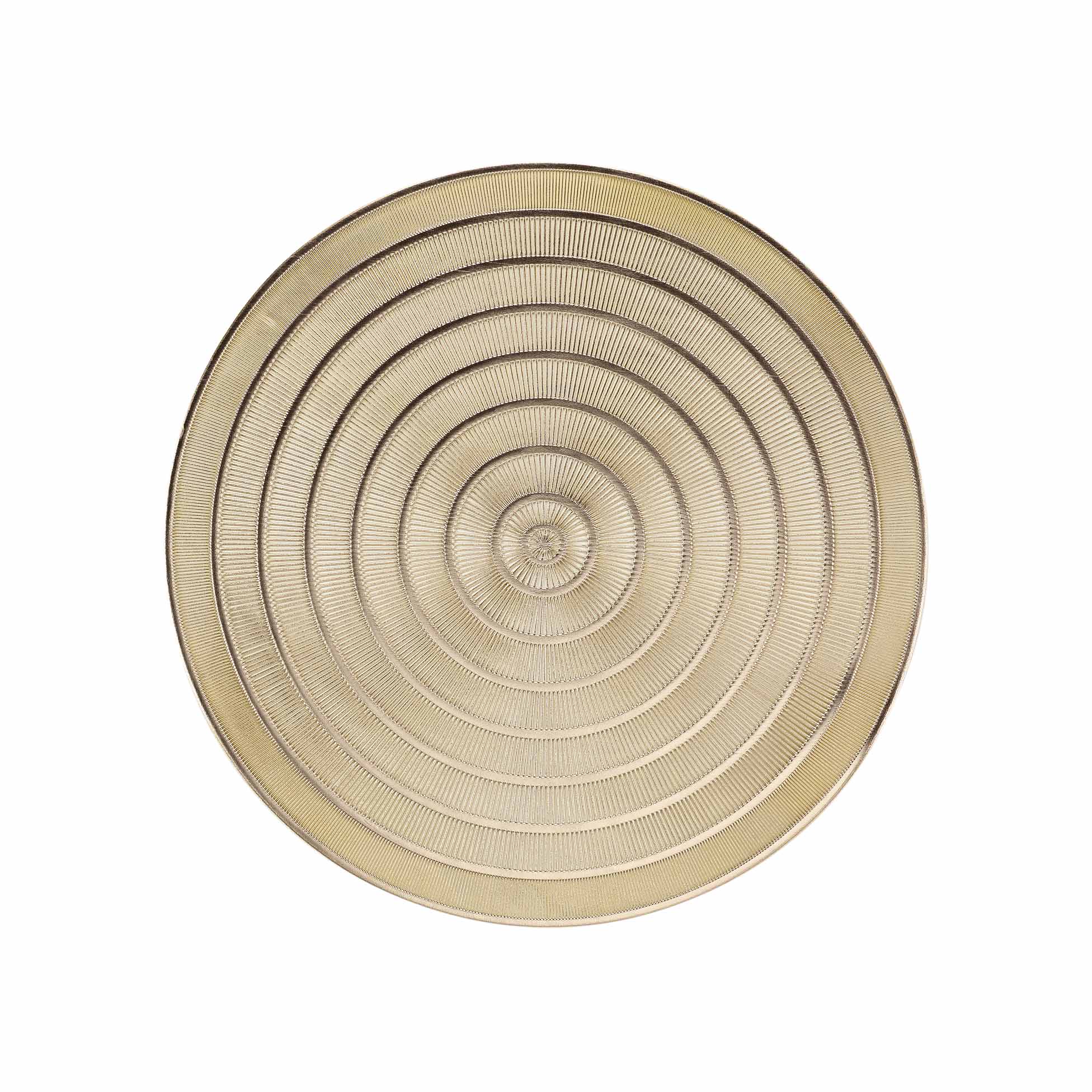 Douceur d'intérieur Prostírání, Ø 40 cm, zlaté zlatá