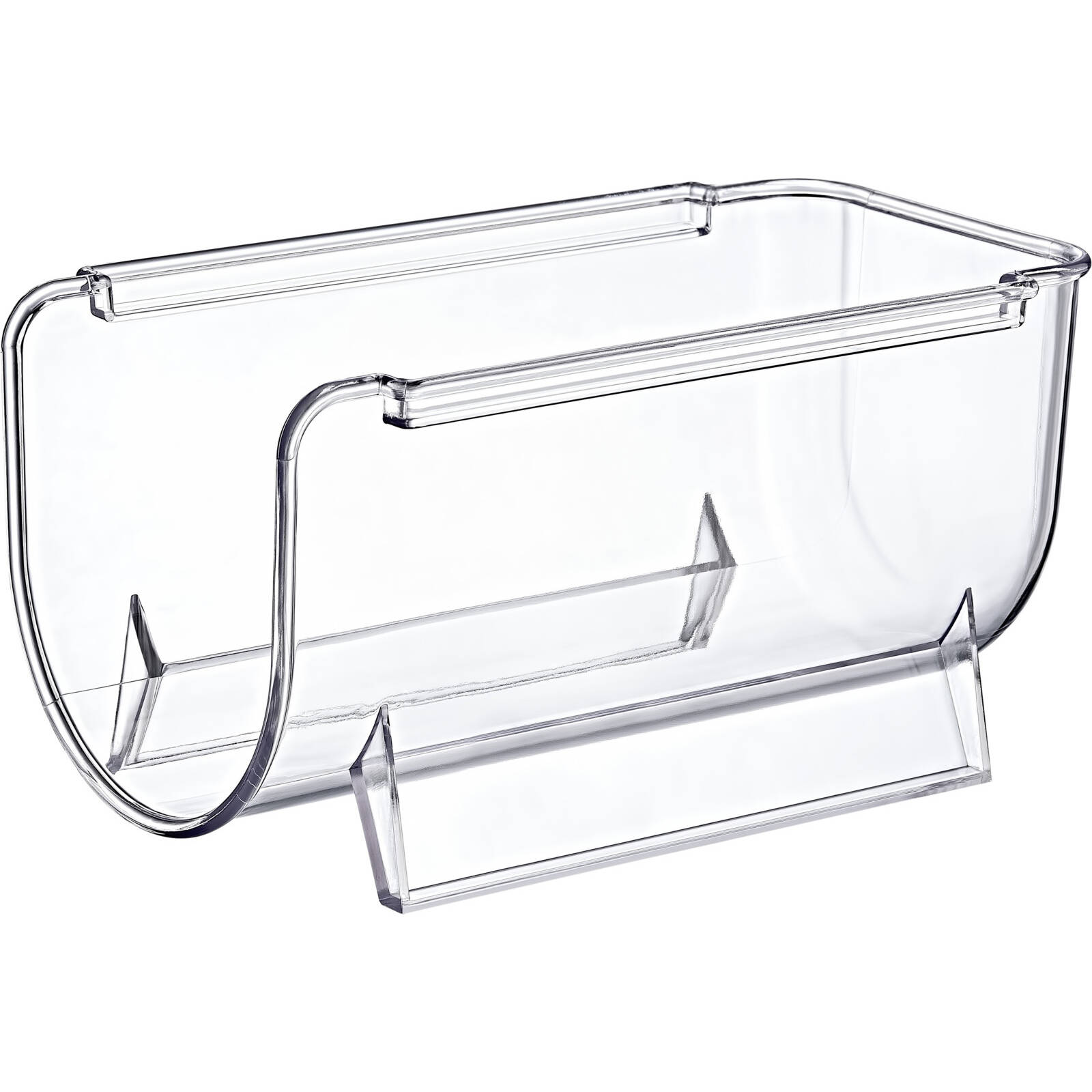 EH Excellent Houseware Organizér na lahve do ledničky, 20 x 11 x 11 cm transparentní