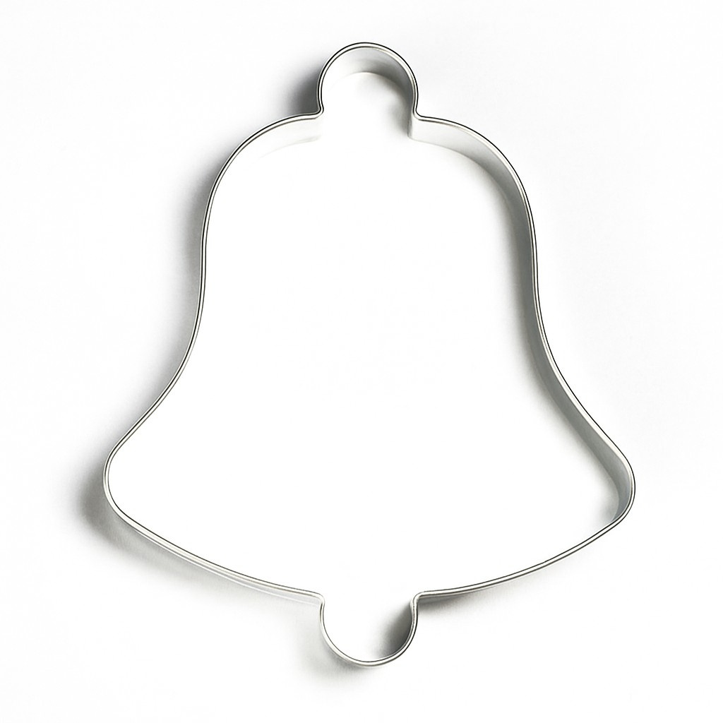 PRACTIC Forma na dort, zvonek stříbrná