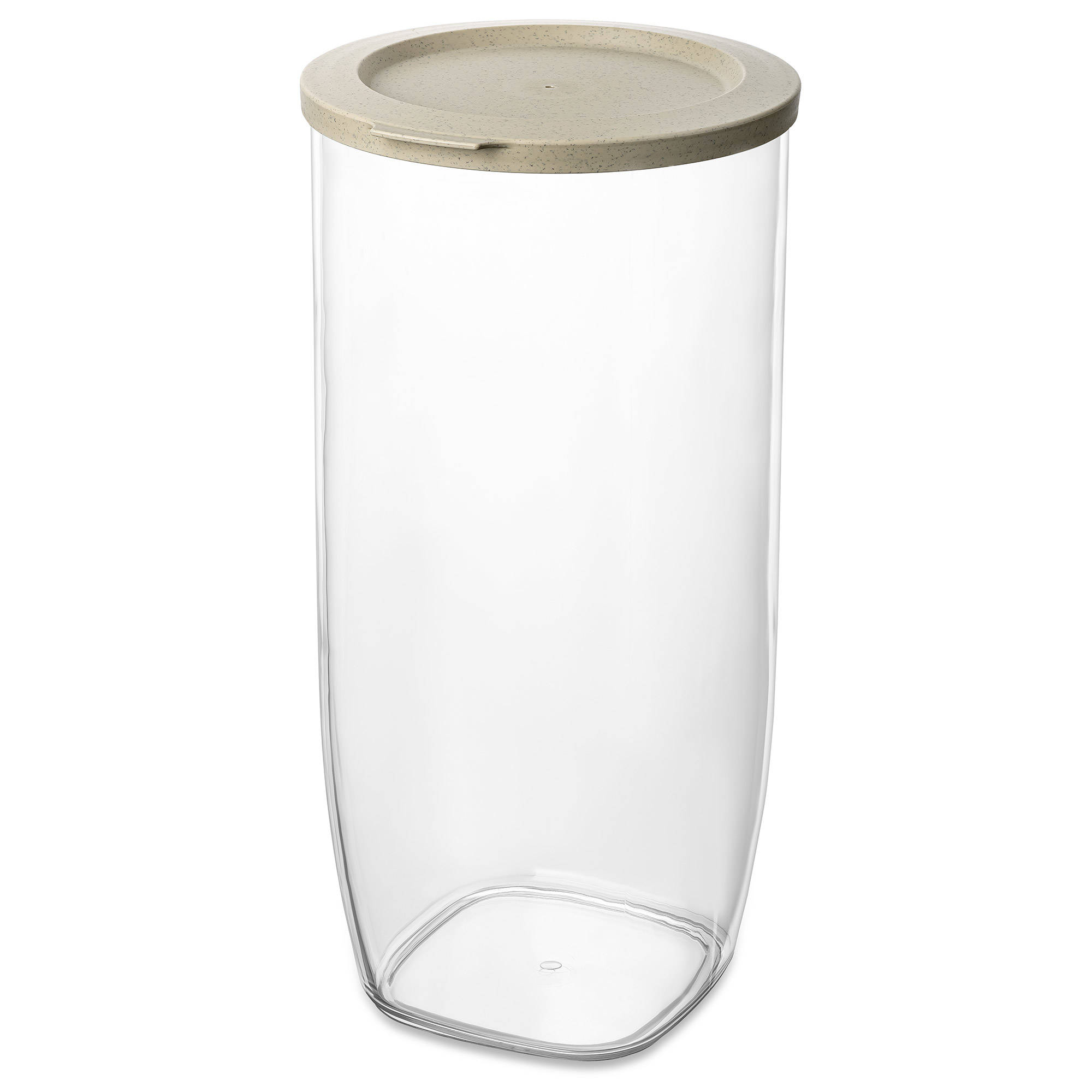 Plastová nádoba CONNECT na sypké potraviny, vzduchotěsná, 2000 ml, KOZIOL béžová