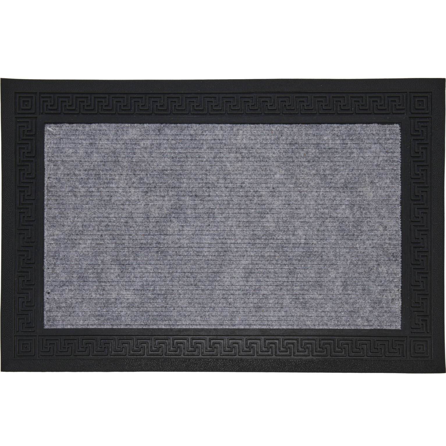 Home Styling Collection Vstupní rohož, gumová, 60 x 40 cm šedá