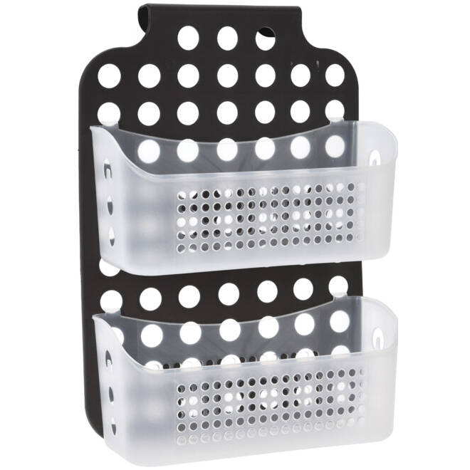 Bathroom Solutions Koupelnový organizér do sprchy, 25,3 x 35,5 x 10 cm antracitová