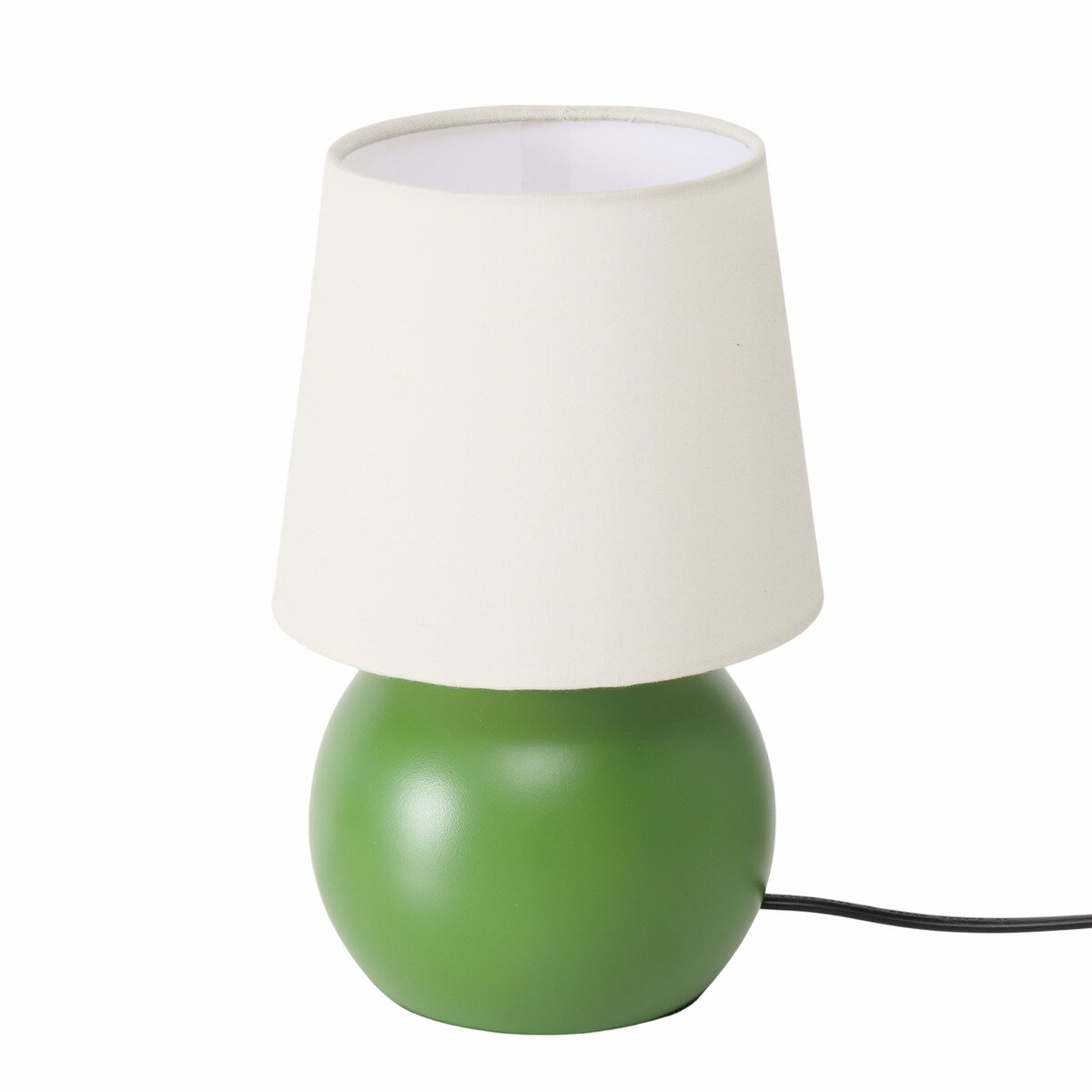 Boltze Stolní lampa do ložnice SABIA, 22 cm zelená