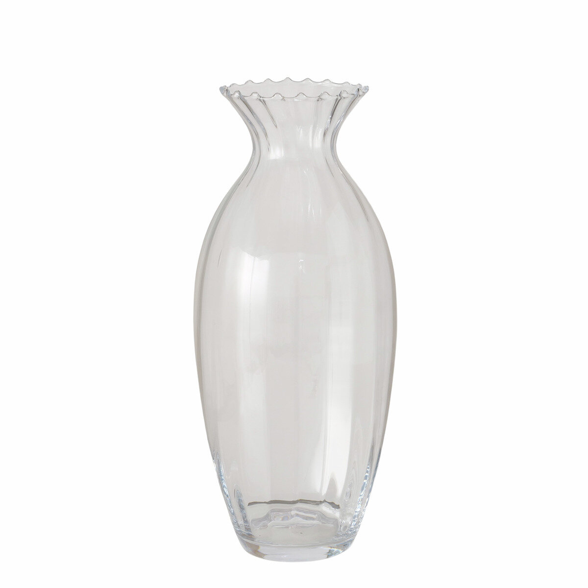 Boltze Skleněná váza KAVI, 50 cm transparentní