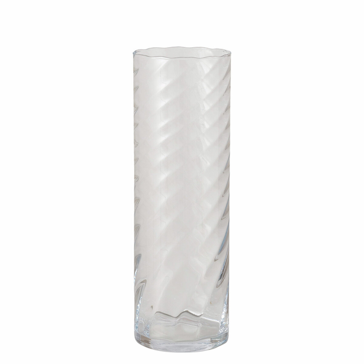 Boltze Skleněná váza BILA, 45 cm transparentní